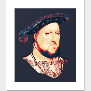 King Henry VIII Pop Art Posters and Art